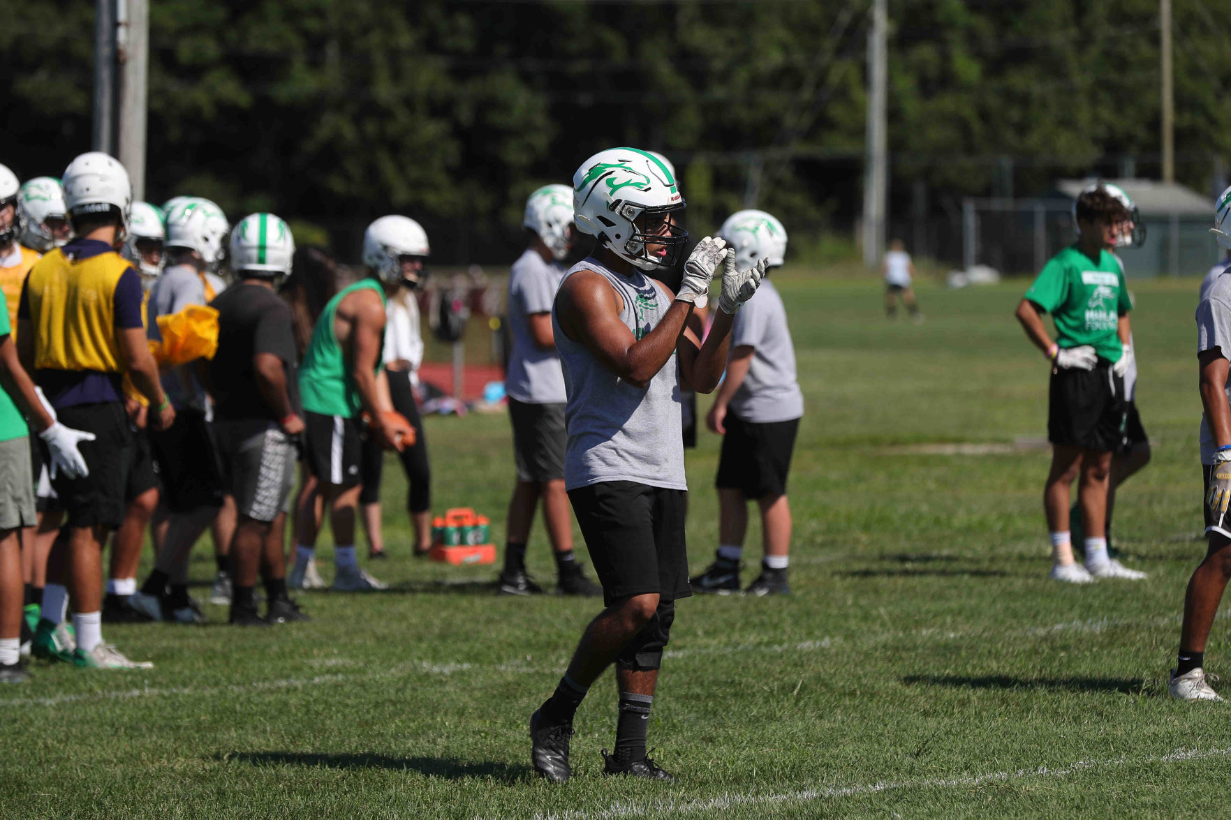 Mainland Football Practice